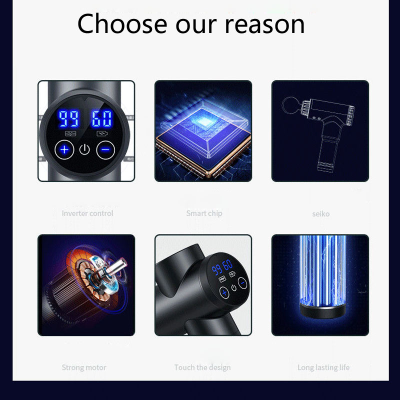 Высокочастотный электрический массажёр ZXWXZ A8 GRAY2