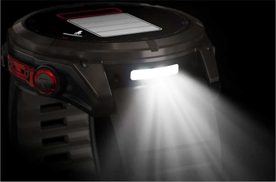 Часы Garmin Fenix 8 Pro — 51 мм MicroLED Sapphire Carbon Gray DLC Titanium Black / Pebble Gray