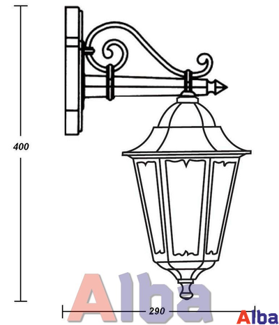 Petersburg 79802 w Парковый светильник
