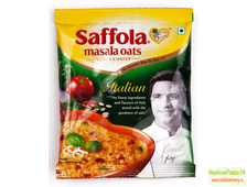 Саффола МАСАЛА ОУТС ПО-ИТАЛЬЯНСКИ, хлопья из 100% цельного овса, 39 г / Saffola Masala Oats Italian