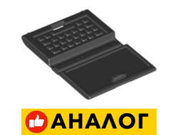 !АНАЛОГ! Minifigure, Utensil Computer Laptop, Black (62698 / 4527063 / 6087083)