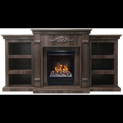 Электрокамин Брукс LUX DO с очагом 3D Olympic