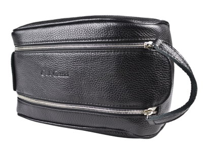 Кожаный несессер Vione black (арт. 6007-01)