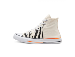 Кеды Converse All Star Twisted Summer высокие бежевые