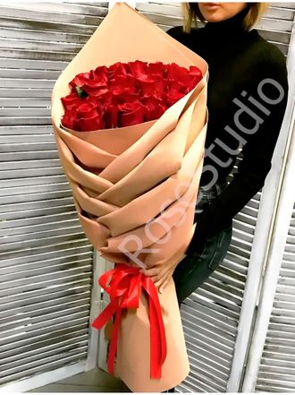 Букет "RedRose" - голландская роза