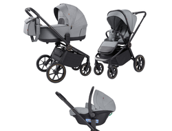 Коляска 3в1 Carrello Epica CRL-8511 Silver Grey 2025