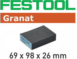 Губка шлифовальная Granat 100 CO. компл. из 6 шт. 69x98x26 100 CO GR/6