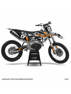 Наклейки на мотоцикл KTM 125-450 SX, SXF 2019-2022, EXC 2020-2023/GR8 #6529-1