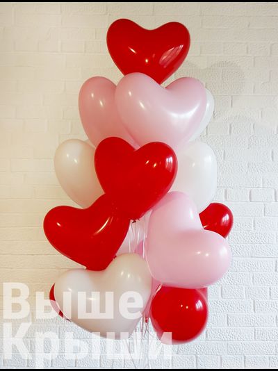 Сет воздушных шаров "Феерия сердец"