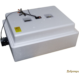Инкубатор с аналоговым терморегулятором, цифровой индикацией, на 104 яйца, автопереворот (73)