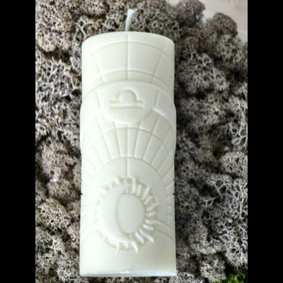 Свеча зодиакальная "Весы" стихия воздуха