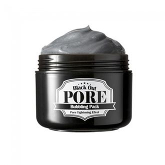 Маска кислородная для лица Black Out Pore Bubbling Pack 100гр