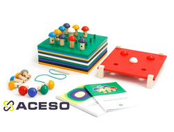 Знакомство с цветом. Набор для сенсорного развития детей