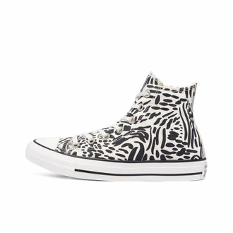 Кеды Converse All Star Animal Print высокие леопардовые