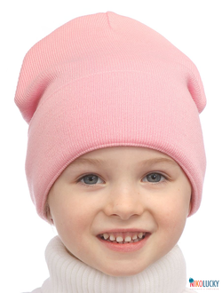 Шапка 22202-01 розовый 48-52