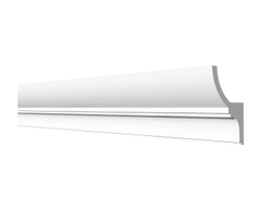 Потолочный плинтус для подсветки DECOR-DIZAYN DD508, из дюрополимера, под покраску, ударопрочный, 2 метра.