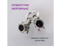 КОЛПАЧОК-ЗАСТЁЖКА "ДРАКОН"-2 - АНТИЧНОЕ СЕРЕБРО