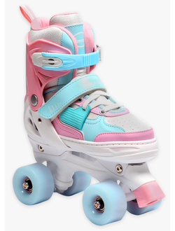 Квады детские раздвижные Banwei Marshly Blue (светящиеся колёса)