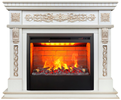 Электрокамин Estella WT с очагом 3D Helios 26