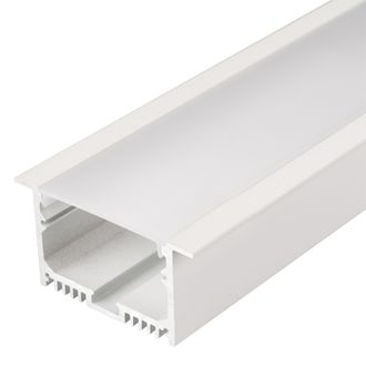 Профиль с экраном SL-LINIA62-F-2500 WHITE+OPAL