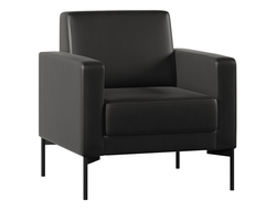 Кресло Everprof Gamma Экокожа Черный