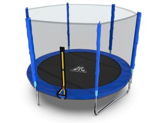 Батут DFC Trampoline Fitness 10FT-TR-B (3,05 метра) с защитной сеткой