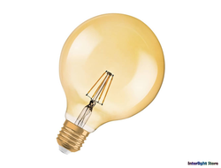 Osram Vintage 1906 LED Filament CL Globe125 Gold 36 4.5w 825 E27