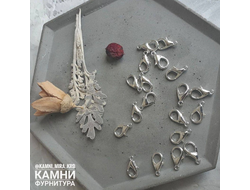 Замочек лобстер, размер в ассортименте, цена за за набор