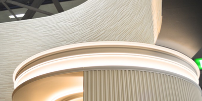 Декоративная стеновая 3D панель из полиуретана Orac Decor WX211 FLUTE