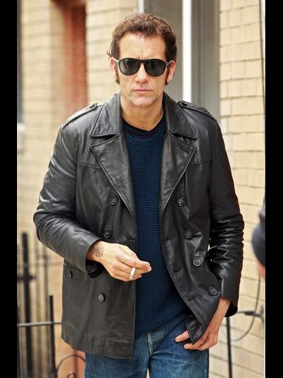 мужской кожаный бушлат, кожаный бушлат