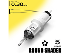 5RS/0,30 mm - Round Shader "QUELLE"