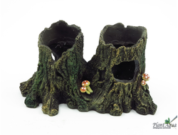 Грот "Пень двойной" 220х130х120 мм