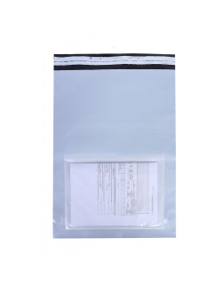 Прозрачный САМОКЛЕЮЩИЙСЯ конверт для сопроводительных документов 240х165 мм + 15 мм клапан