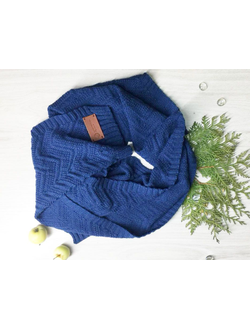 Шарф-палантин шеврон, логотипы, упаковка, оформление