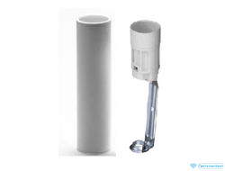 Патрон колпак Е14 100 мм белый