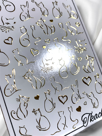 Слайдер-дизайн MilliArt Nails Металл MTL-284