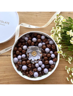 Шоколадное драже черная смородина