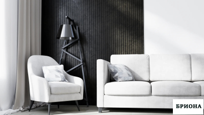 ПАНЕЛЬ СТЕНОВАЯ РЕЕЧНАЯ  МДФ Черное дерево 2800X119X16