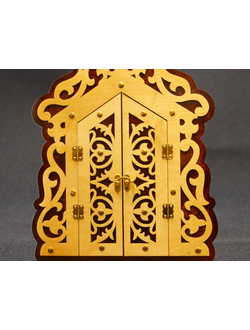 ключница деревянная