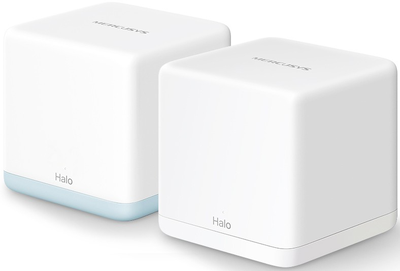 Бесшовный Mesh роутер MERCUSYS Halo H32G (2-pack) Белый