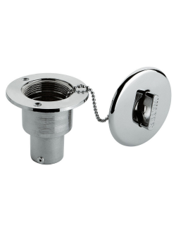 Заливная горловина из хромированной латуни Can-SB TA3023 38 мм чистая вода