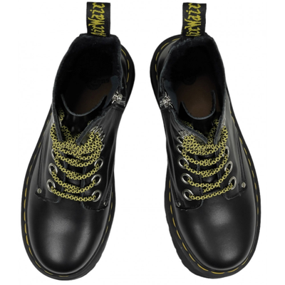 Dr Martens 1460 Vegan Jadon Round Toe Smooth Leather Black