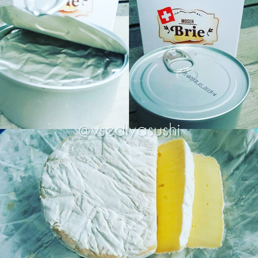 Швейцарский СЫР Brie с белой плесенью MOSER 125 г