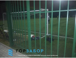 Установка спортивного ограждения