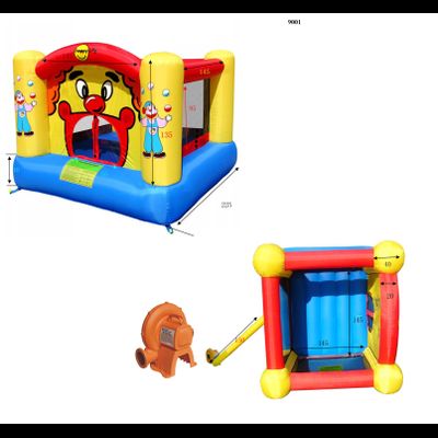 Надувной батут «Клоун»