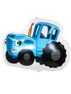 Фольгированный Шар "Синий трактор"