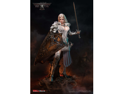 ПРЕДЗАКАЗ - Белая воительница Алина - Коллекционная фигурка 1/6 The Girl Under Wolf's Ward Silver Alina (PL2026-236A) - TBLeague ?ЦЕНА: 30200 РУБ.?