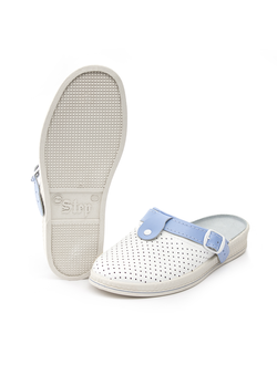 Сабо женские нат.кожа Комфорт ПВХ