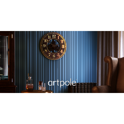 Гипсовая панель BARCODE + LED артикул M-0054