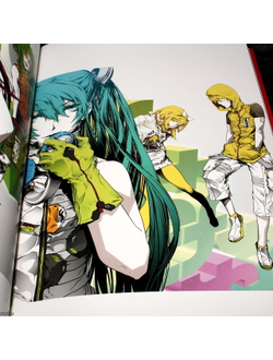 Оригинальный Арт Бук Quantum Flowers Nagimiso Vocaloid Artworks (Вокалоид)